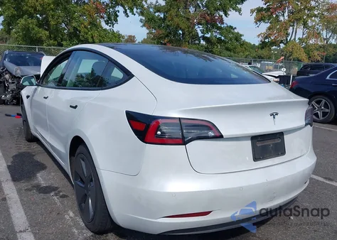 2021 Tesla Model 3 Standard Range Plus Rear-Wheel Drive из США, поврежденный, VIN 5YJ3E1EA1MF854816